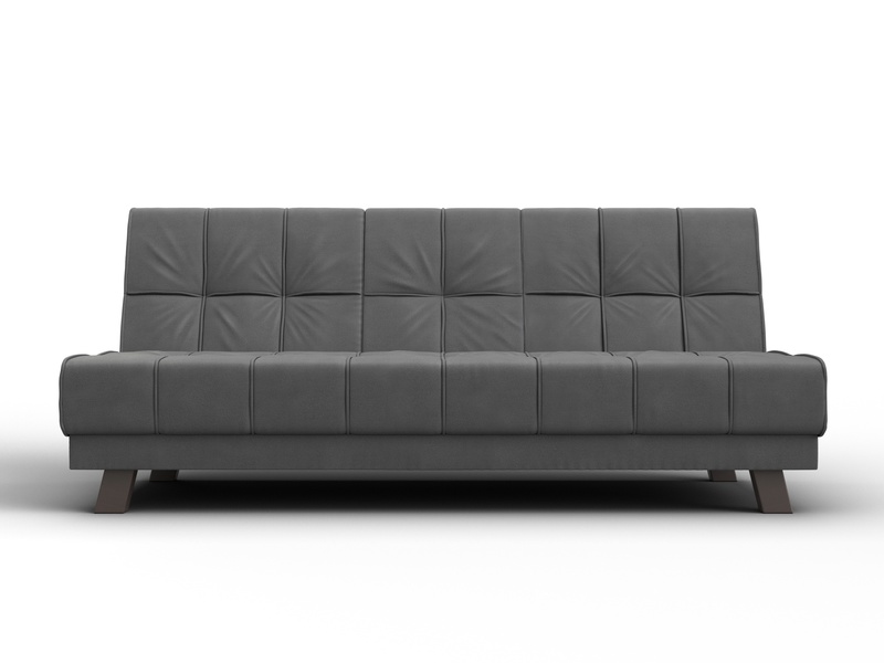 Диван прямой Винсент, Замша, JOLY 13 серый