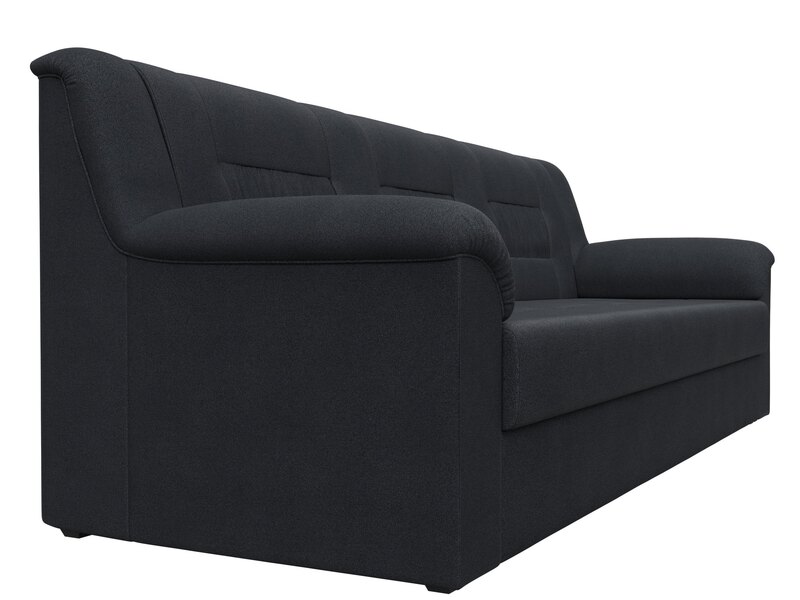 Диван прямой Карелия, Замша, JOLY 16 темно-серый