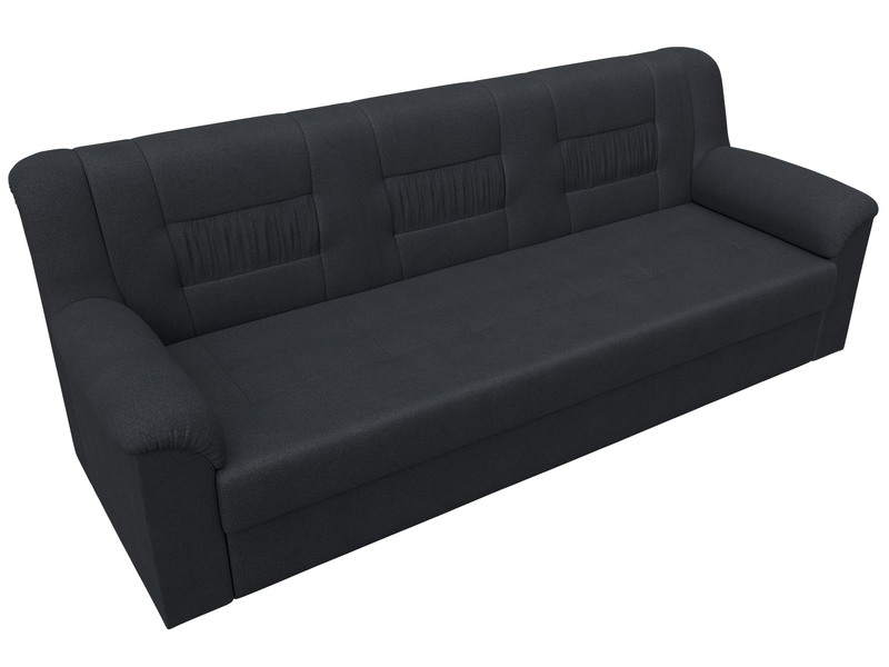 Диван прямой Карелия, Замша, JOLY 16 темно-серый