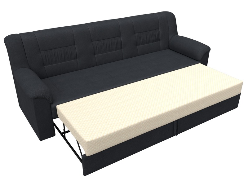 Диван прямой Карелия, Замша, JOLY 16 темно-серый