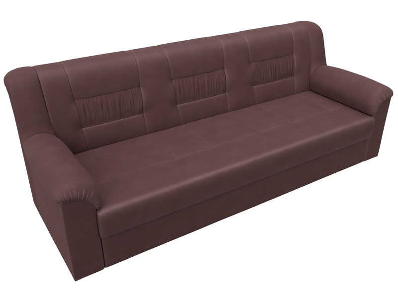 Диван прямой Карелия, Замша, JOLY 09 бордовый