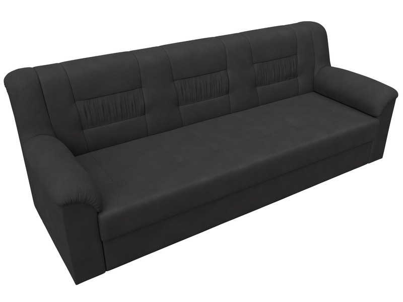 Диван прямой Карелия, Замша, JOLY 08 коричневый