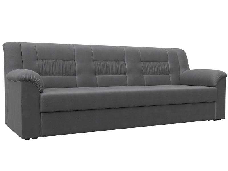 Диван прямой Карелия, Замша, JOLY 13 серый