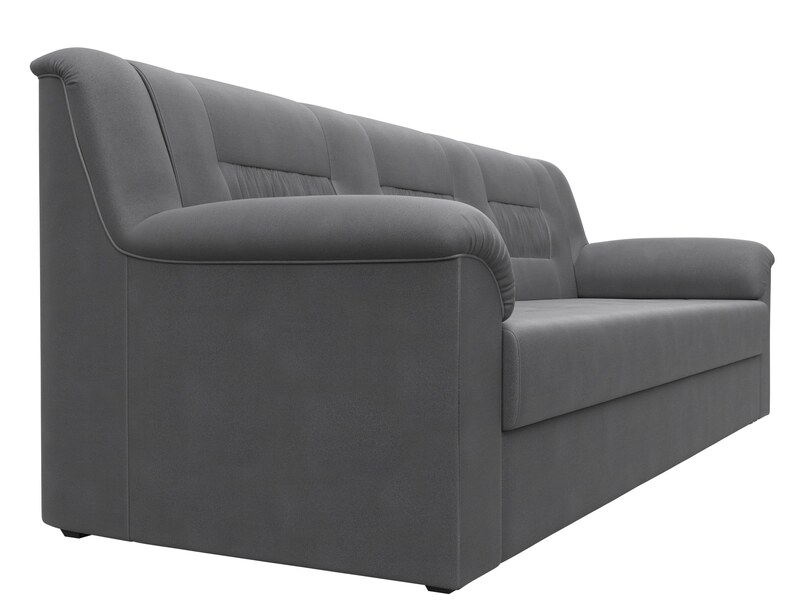 Диван прямой Карелия, Замша, JOLY 13 серый