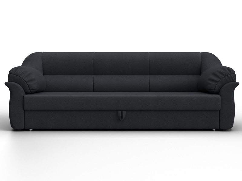 Диван прямой Карнелла, Замша, JOLY 16 темно-серый