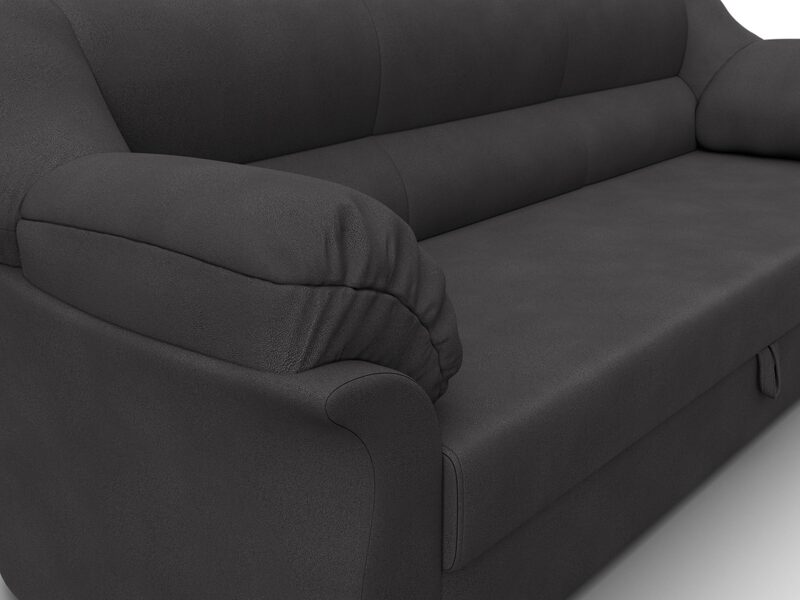 Диван прямой Карнелла, Замша, JOLY 08 коричневый