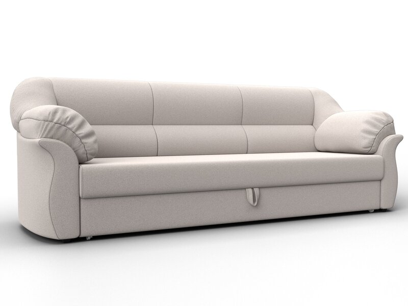 Диван прямой Карнелла, Замша, JOLY 05 бежевый