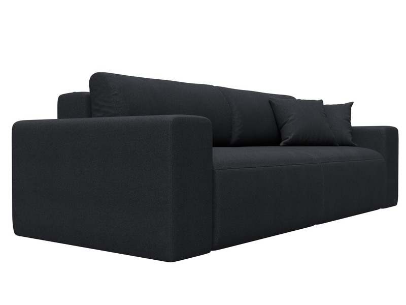 Диван прямой Лига-036 НПБ Классик, Замша, JOLY 16 темно-серый