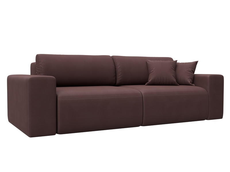 Диван прямой Лига-036 НПБ Классик, Замша, JOLY 09 бордовый