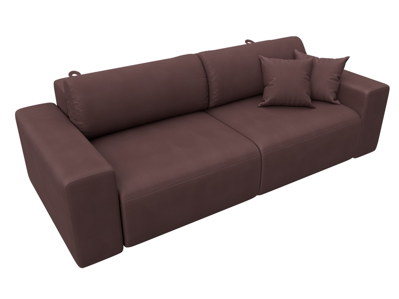 Диван прямой Лига-036 НПБ Классик, Замша, JOLY 09 бордовый