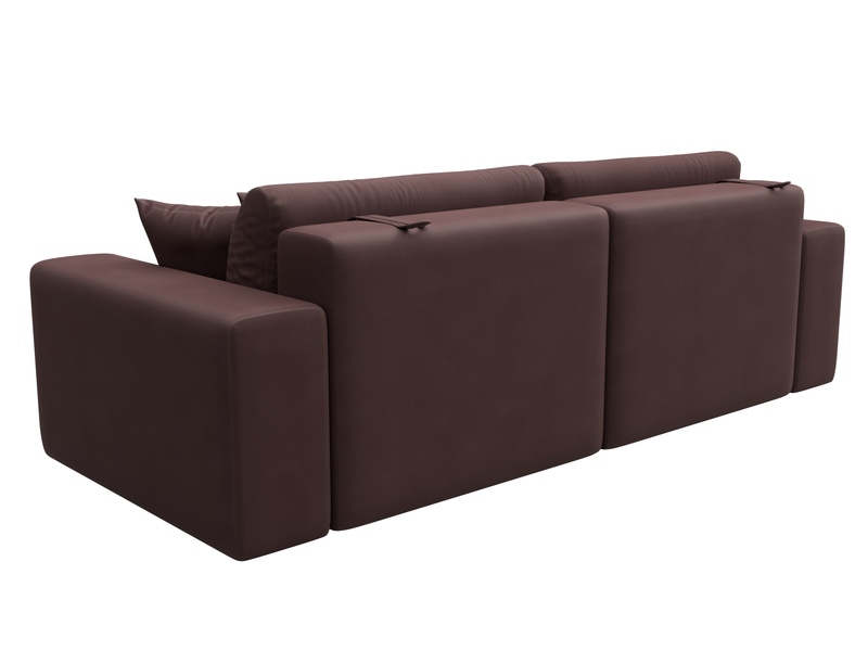 Диван прямой Лига-036 НПБ Классик, Замша, JOLY 09 бордовый