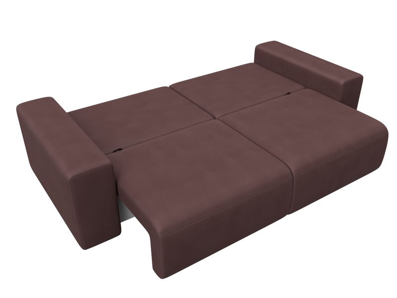 Диван прямой Лига-036 НПБ Классик, Замша, JOLY 09 бордовый