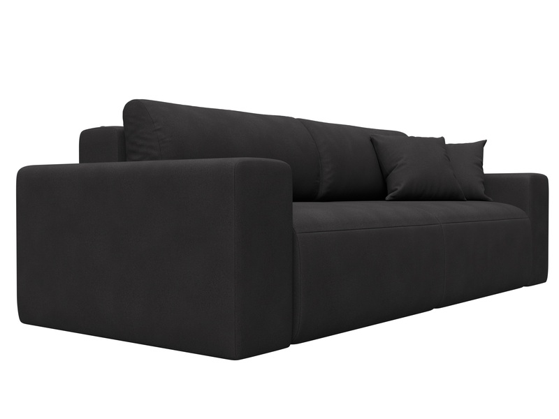 Диван прямой Лига-036 НПБ Классик, Замша, JOLY 08 коричневый