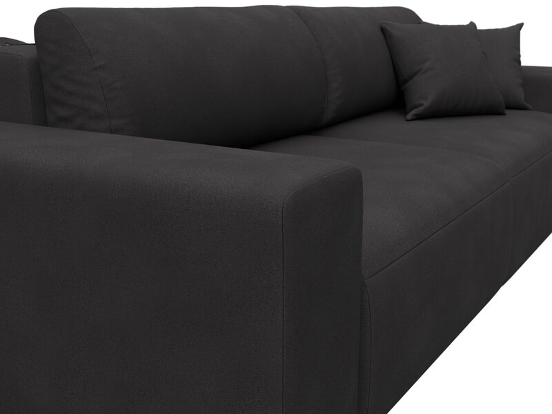 Диван прямой Лига-036 НПБ Классик, Замша, JOLY 08 коричневый