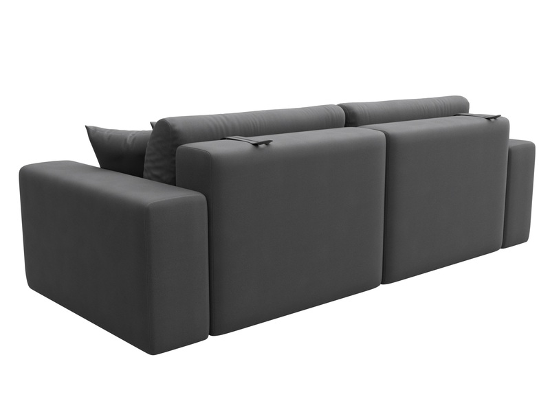 Диван прямой Лига-036 НПБ Классик, Замша, JOLY 13 серый