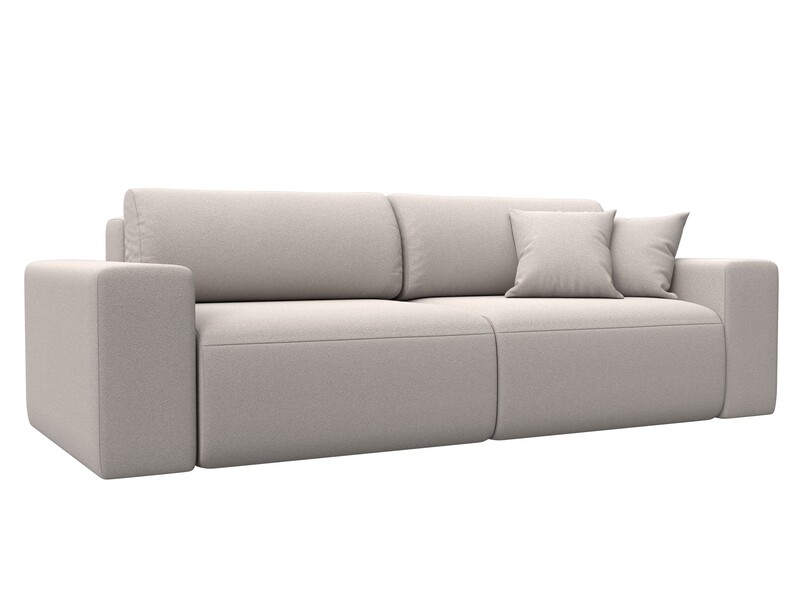 Диван прямой Лига-036 НПБ Классик, Замша, JOLY 05 бежевый