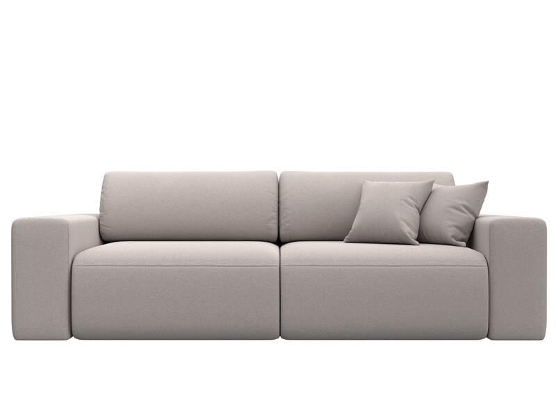 Диван прямой Лига-036 НПБ Классик, Замша, JOLY 05 бежевый