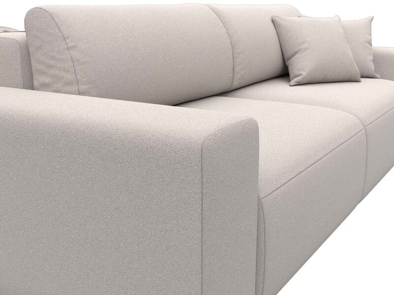 Диван прямой Лига-036 НПБ Классик, Замша, JOLY 05 бежевый