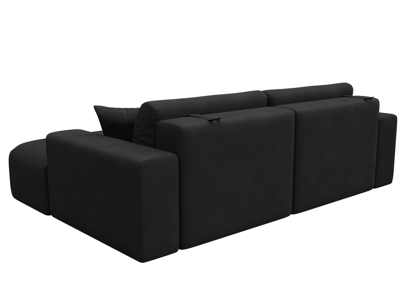 Диван угловой Лига-036 НПБ Классик правый угол, Замша, JOLY 08 коричневый