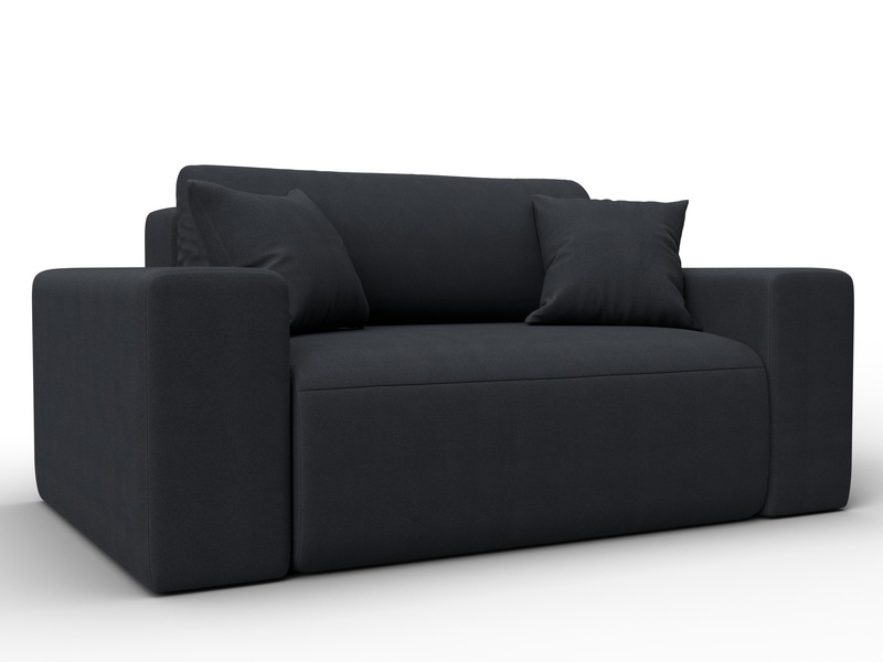 Кресло Лига-036 НПБ, Замша, JOLY 16 темно-серый