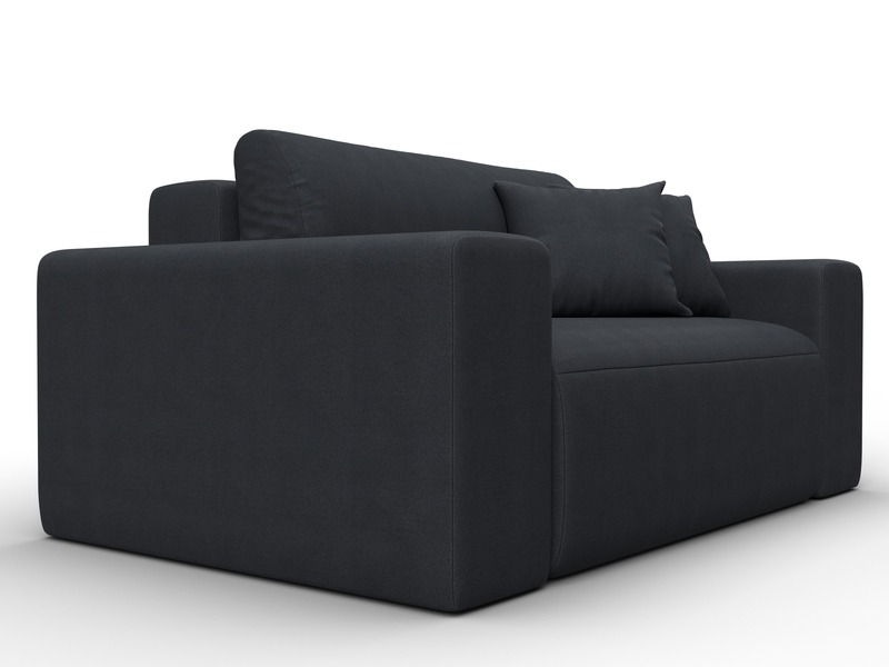 Кресло Лига-036 НПБ, Замша, JOLY 16 темно-серый