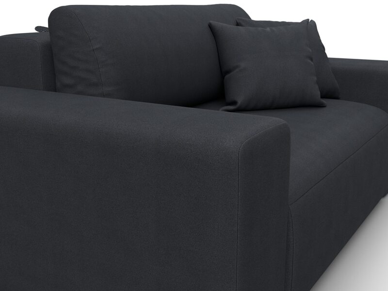 Кресло Лига-036 НПБ, Замша, JOLY 16 темно-серый