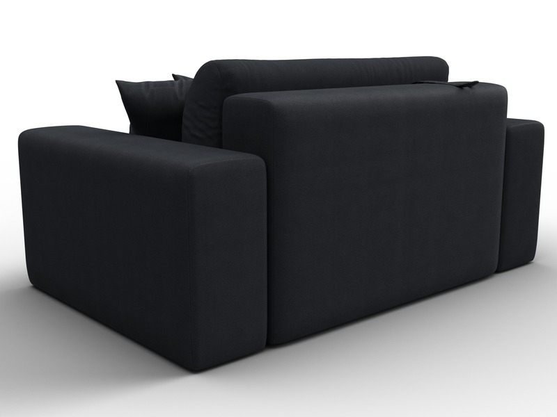 Кресло Лига-036 НПБ, Замша, JOLY 16 темно-серый