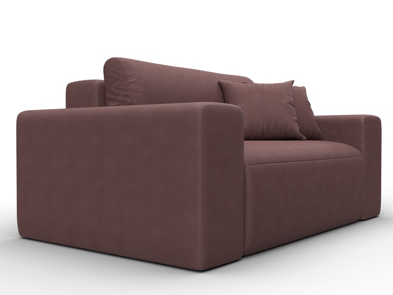 Кресло Лига-036 НПБ, Замша, JOLY 09 бордовый