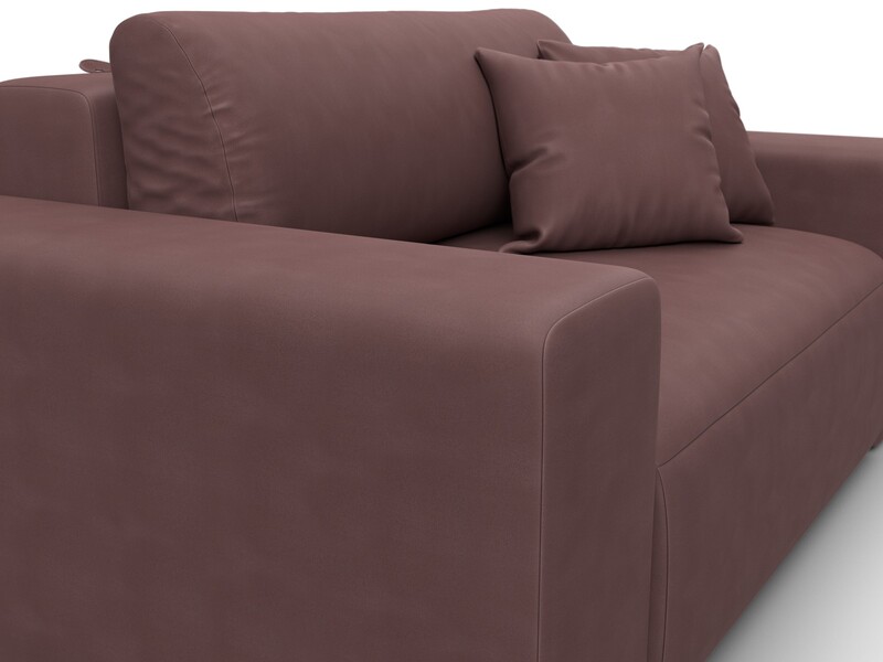 Кресло Лига-036 НПБ, Замша, JOLY 09 бордовый