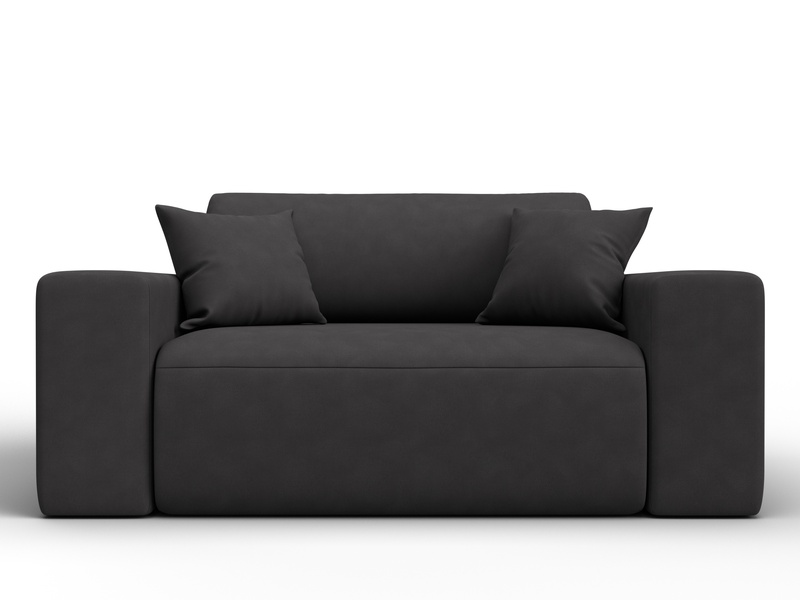 Кресло Лига-036 НПБ, Замша, JOLY 08 коричневый