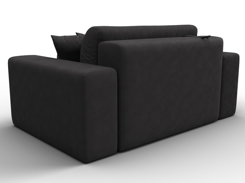 Кресло Лига-036 НПБ, Замша, JOLY 08 коричневый