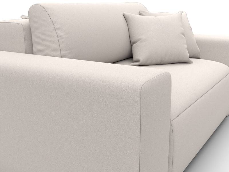 Кресло Лига-036 НПБ, Замша, JOLY 05 бежевый