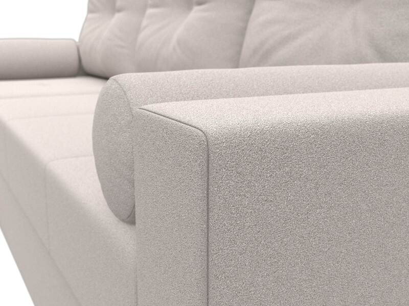 Диван угловой Верона Лайт левый угол, Замша, JOLY 05 бежевый