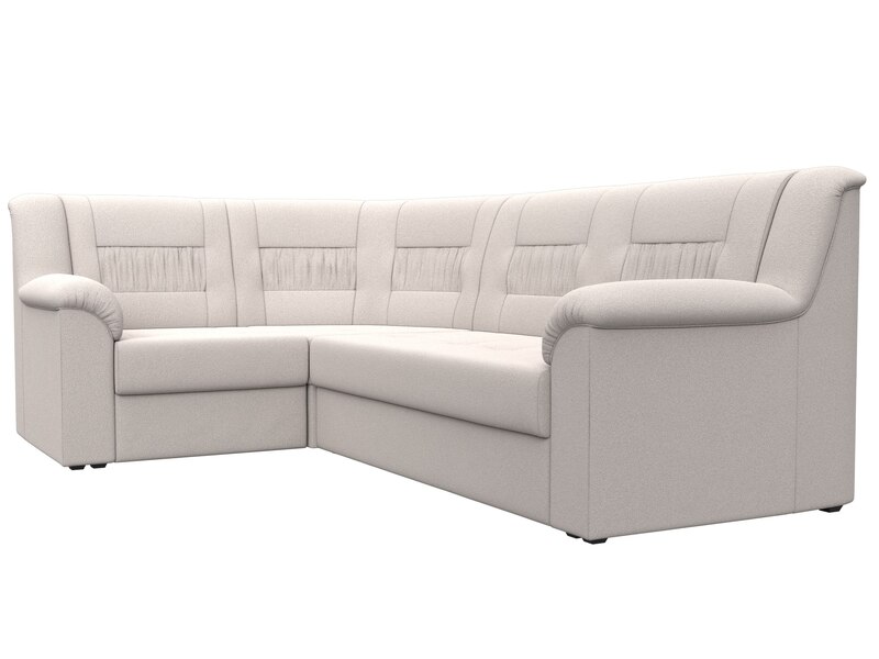 Диван угловой Карелия левый угол, Замша, JOLY 05 бежевый