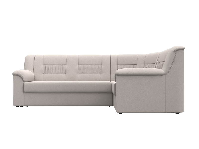 Диван угловой Карелия правый угол, Замша, JOLY 05 бежевый