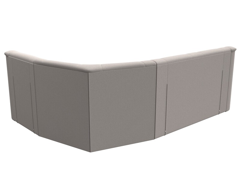 Диван угловой Карелия правый угол, Замша, JOLY 05 бежевый