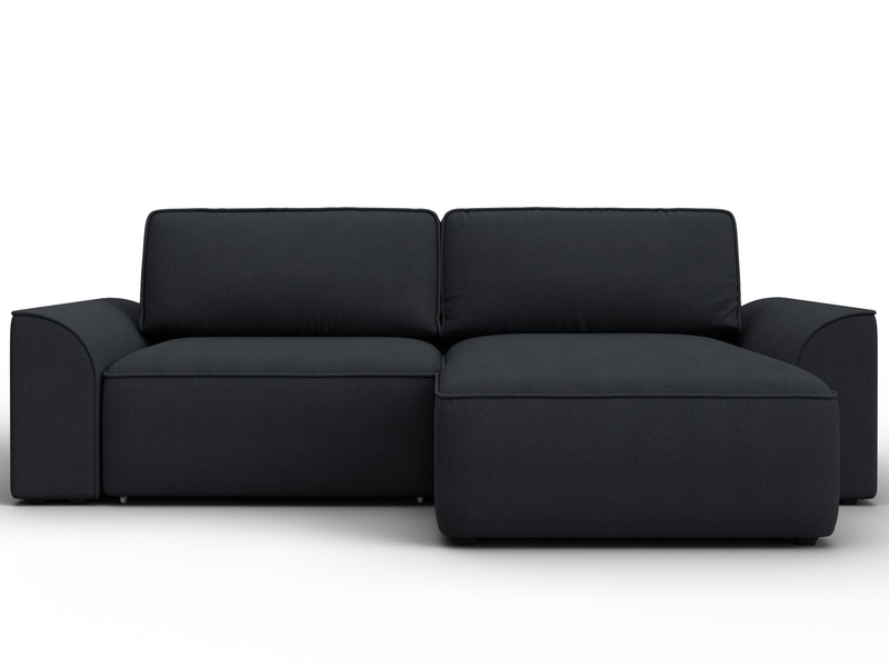 Диван угловой Лига-048 НПБ, Замша, JOLY 16 темно-серый