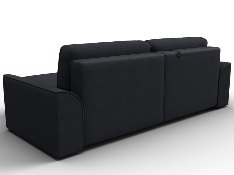 Диван угловой Лига-048 НПБ, Замша, JOLY 16 темно-серый