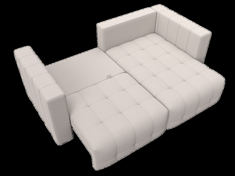 Диван угловой Лига-052 НПБ угол универсальный, Замша, JOLY 05 бежевый