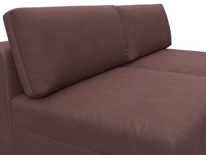 Диван угловой модульный Лига-060 НПБ угол универсальный, Замша, JOLY 09 бордовый