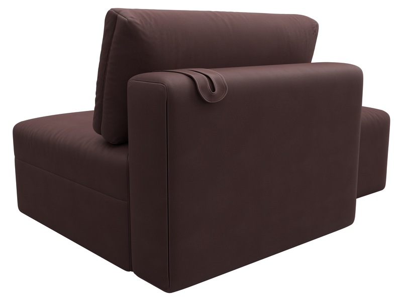 Модули диван и пуф Лига-060 НПБ, Замша, JOLY 09 бордовый