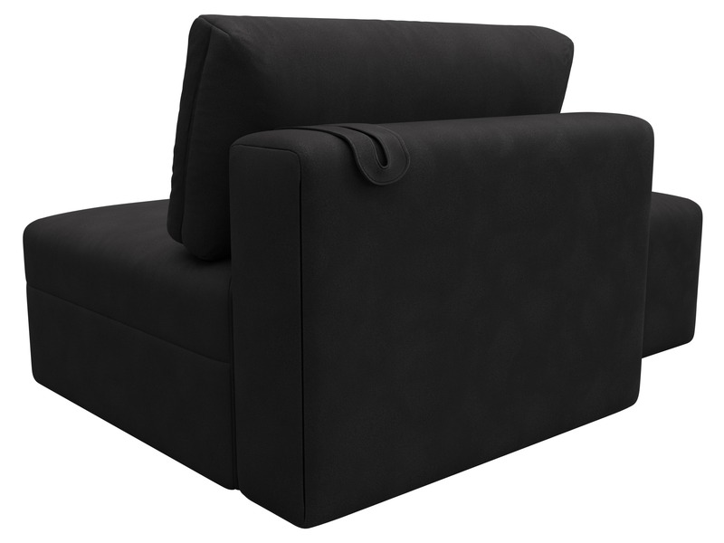 Модули диван и пуф Лига-060 НПБ, Замша, JOLY 08 коричневый