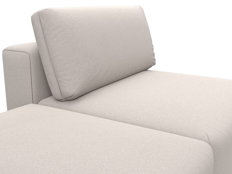 Модули диван и пуф Лига-060 НПБ, Замша, JOLY 05 бежевый