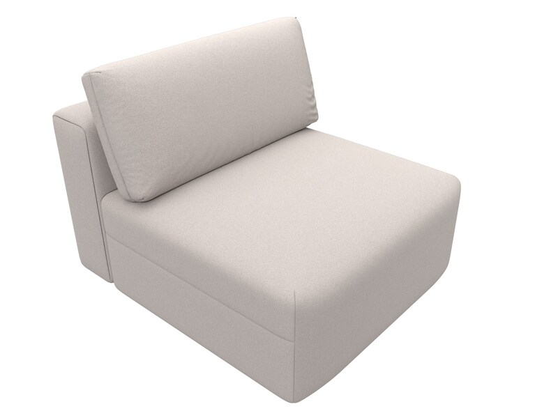 Модуль диван Лига-060 НПБ, Замша, JOLY 05 бежевый