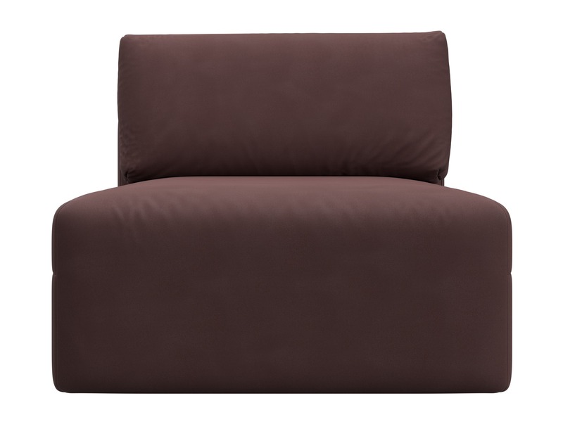 Модуль канапе Лига-060 НПБ, Замша, JOLY 09 бордовый