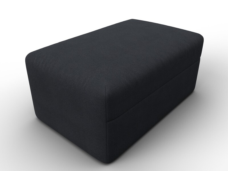 Модуль пуф Лига-060 НПБ, Замша, JOLY 16 темно-серый