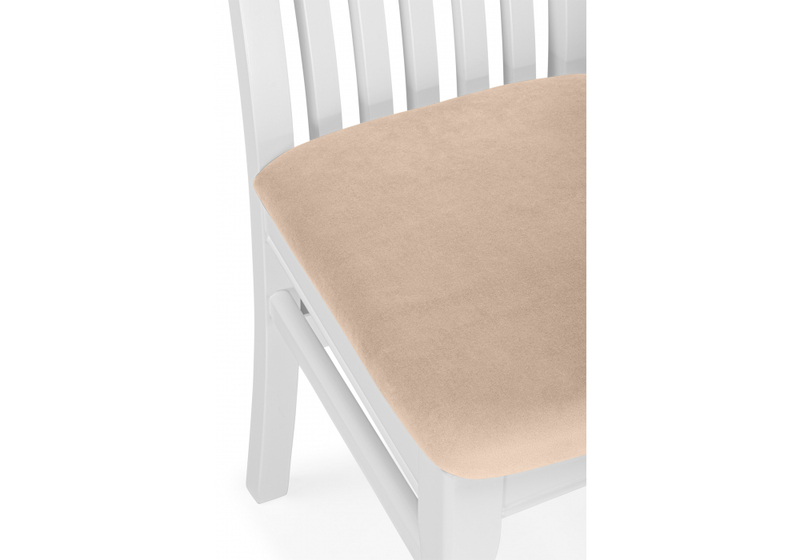 Стул деревянный, Арлет белый / tenerife latte