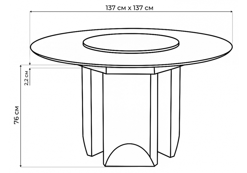 Керамический стол, Иган 137 орех кантри / arctic ocean / черный