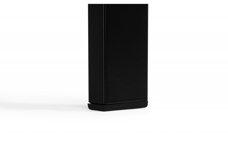 Барный стол, Сари 120х50х171 дпк графит / черный