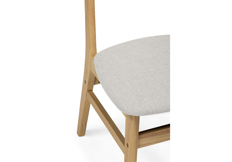 Стул деревянный, Okava wood / beige
